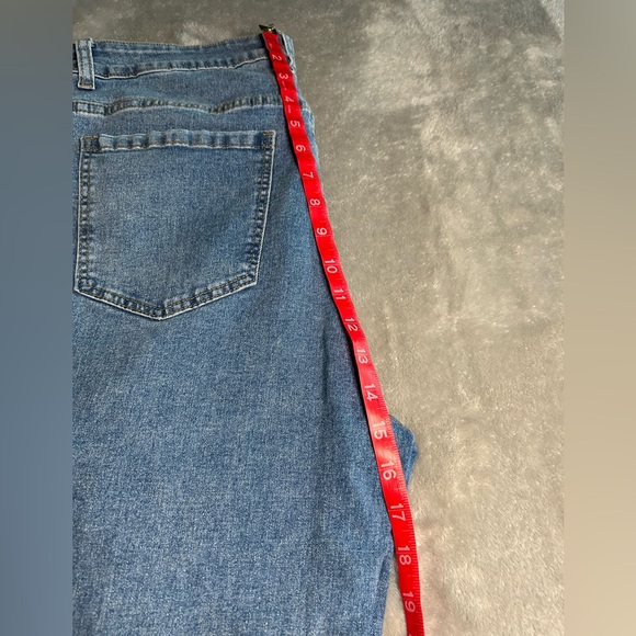 Y2K Star Rhinestone Cargo Jogger Jeans LIC Lizette Collection Size 13 - Picture 13 of 16